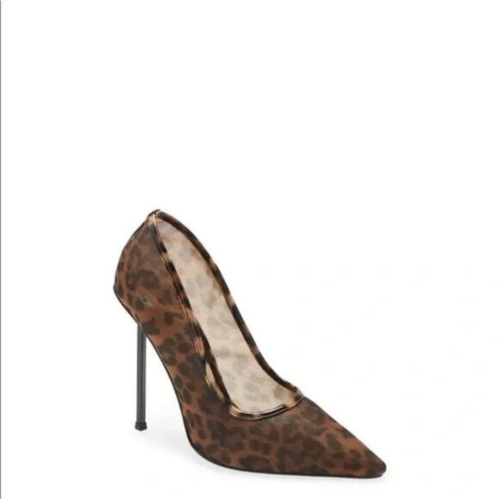 Leopard Print Stiletto Heels